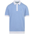 SANDBANKS KNITTED FULL BUTTON POLO SHIRT