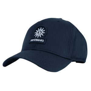 SANDBANKS BADGE LOGO BASEBALL CAP