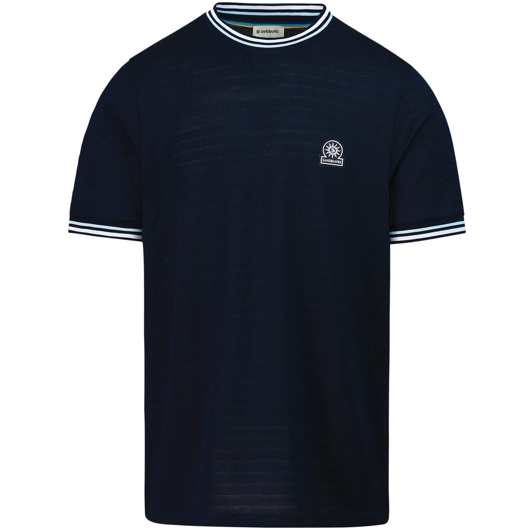 SANDBANKS TEXTURED JACQUARD T-SHIRT