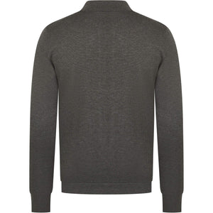 SEINSE COLLARED BUTTON KNIT CARDIGAN