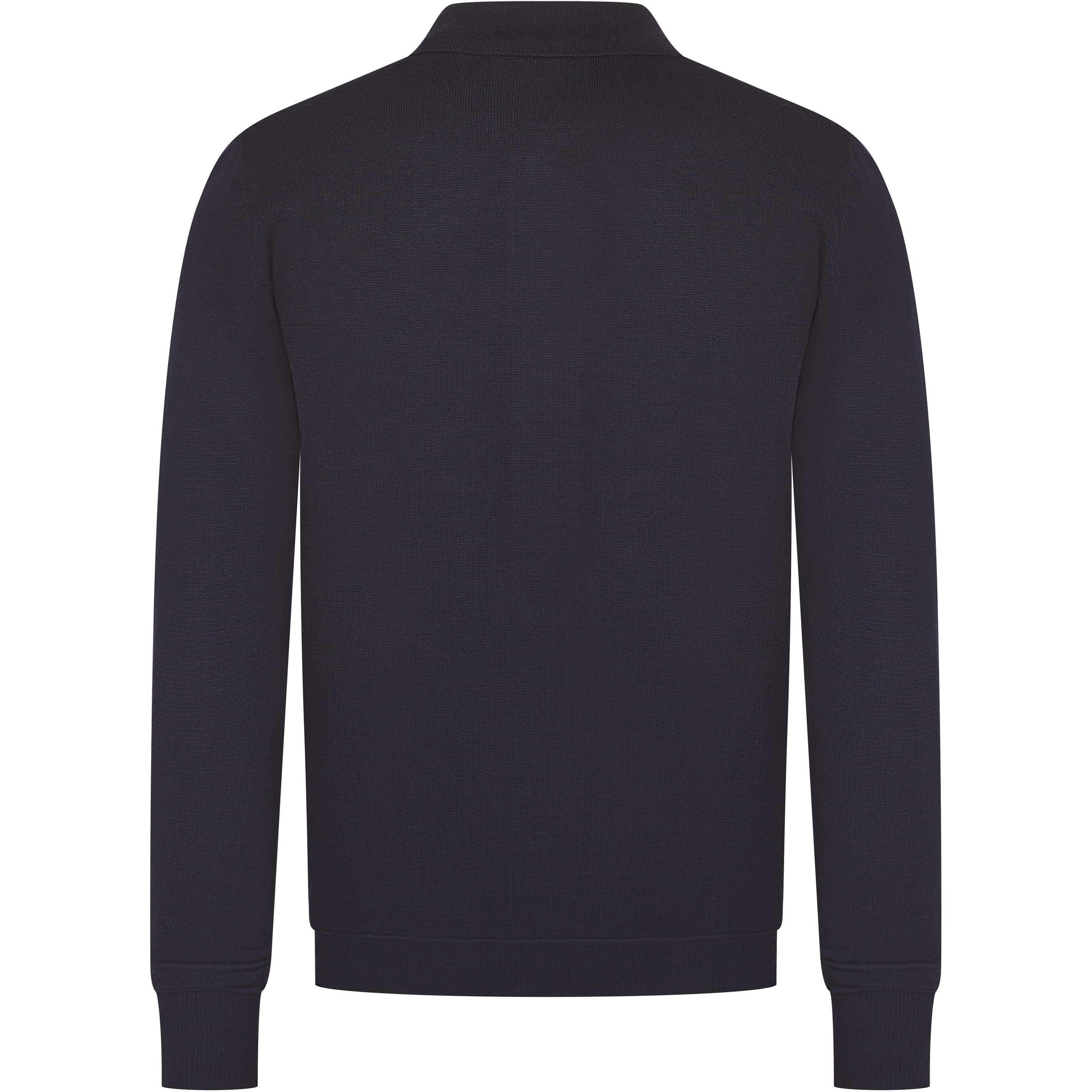 SEINSE COLLARED BUTTON KNIT CARDIGAN