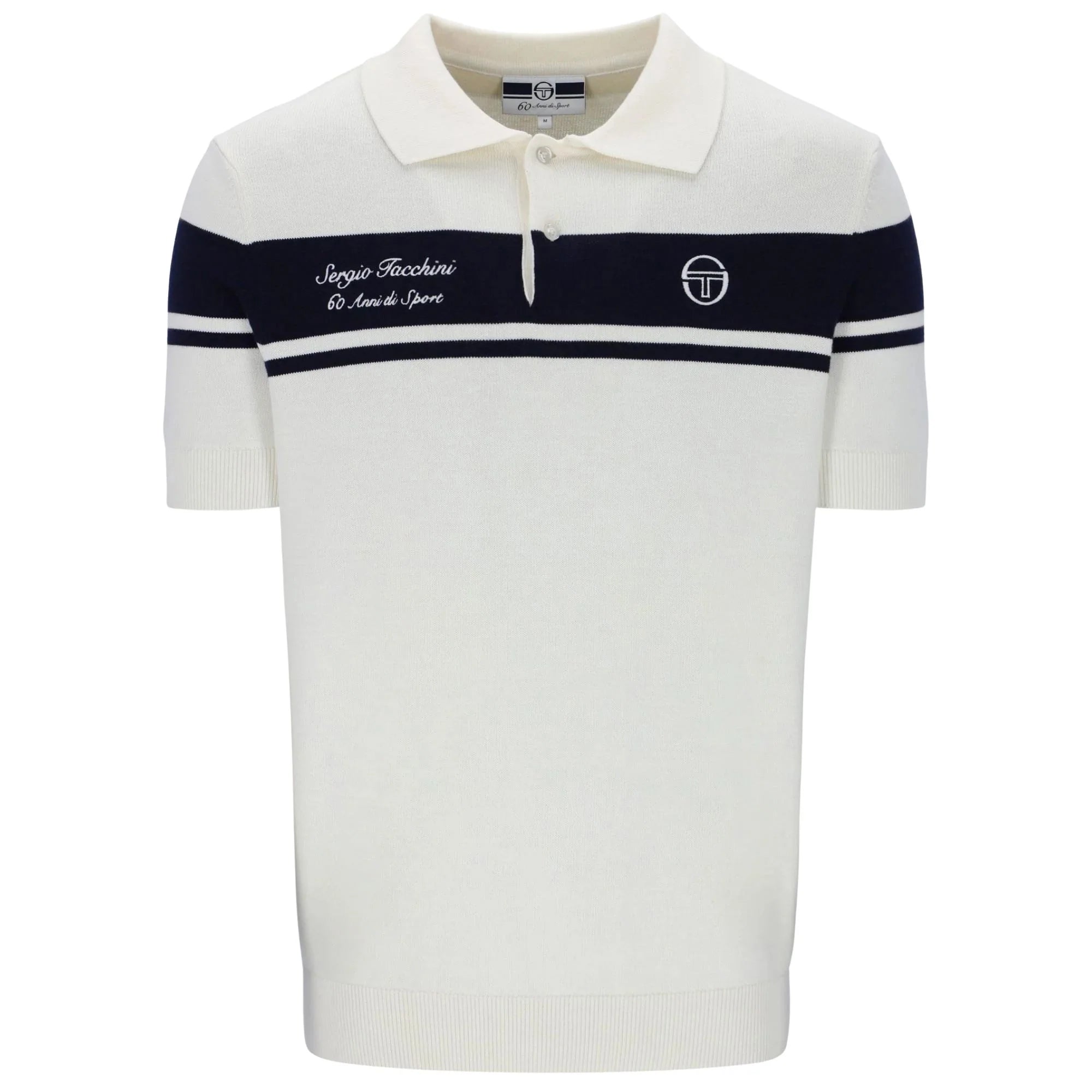 SERGIO TACCHINI 60TH ANNIVERSARY YOUNGLINE KNIT POLO