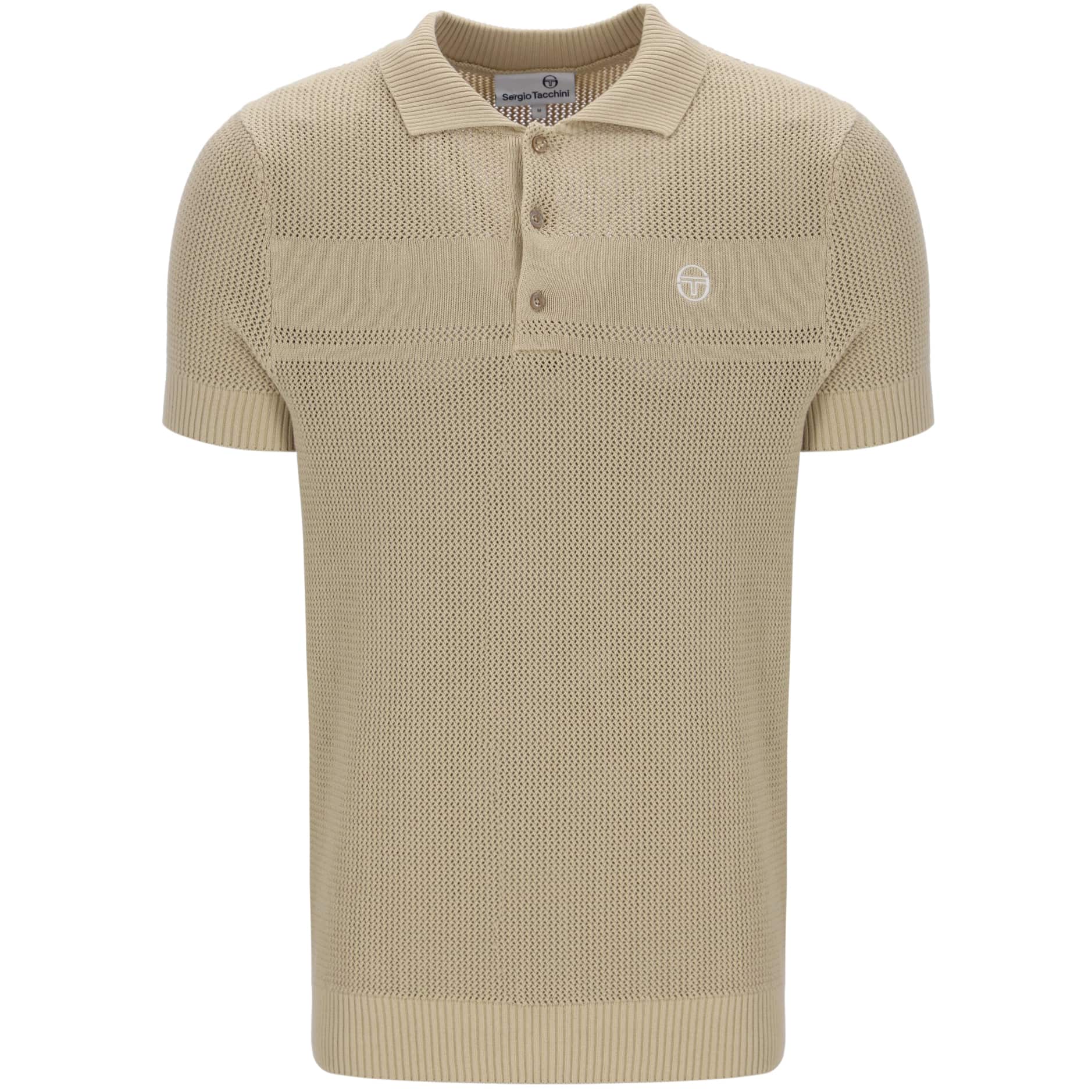 SERGIO TACCHINI SABINO KNIT POLO SHIRT