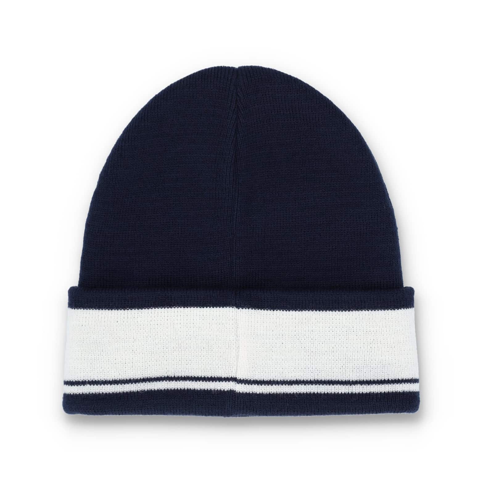 SERGIO TACCHINI SELLARZ JAQUARD STRIPED BEANIE HAT