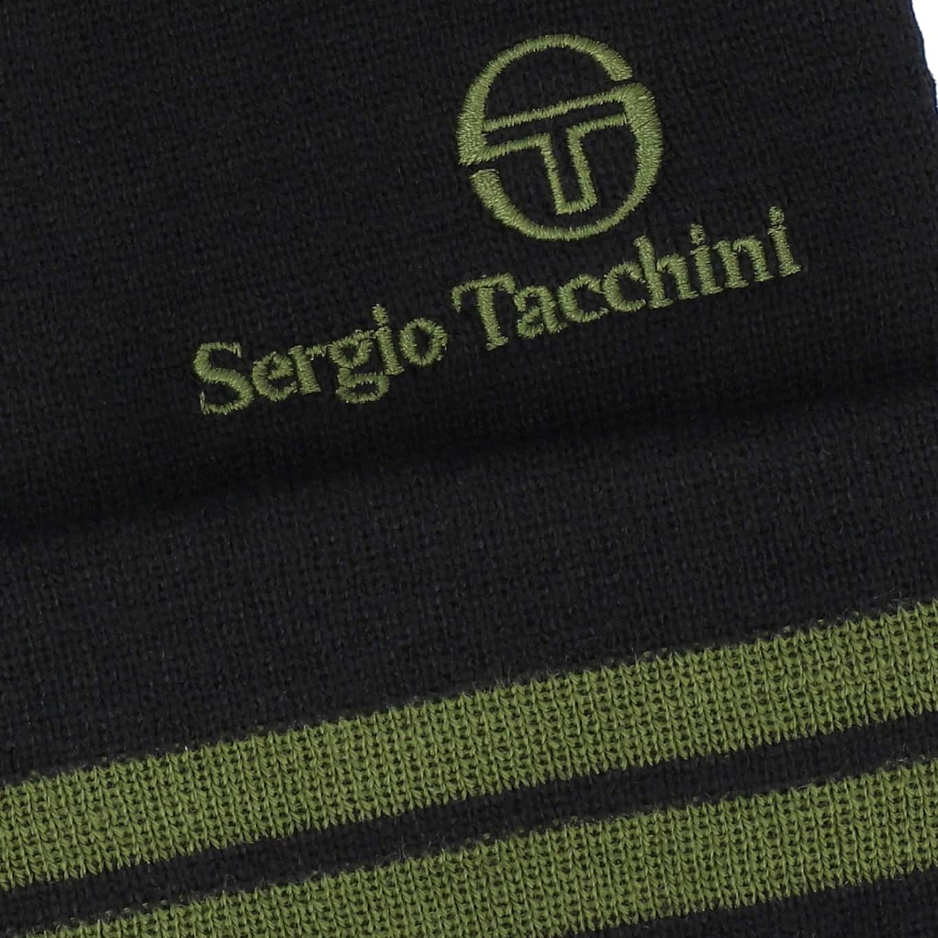 SERGIO TACCHINI SURGIS JAQUARD STRIPED BEANIE HAT