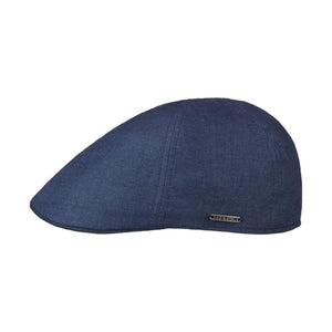 STESTON TEXAS JUST LINEN FLAT CAP