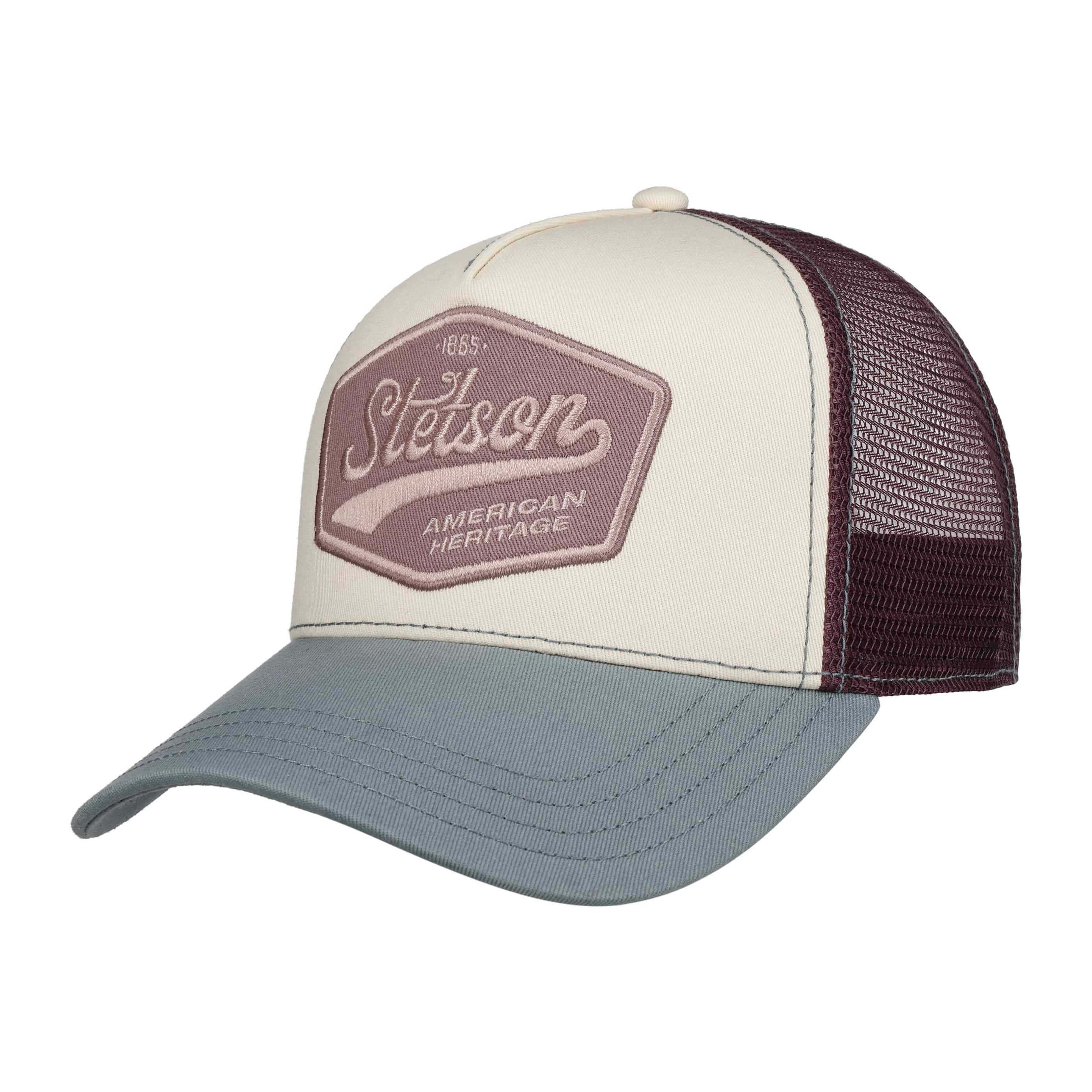 STETSON 1865 AMERICAN HERITAGE TRUCKER CAP