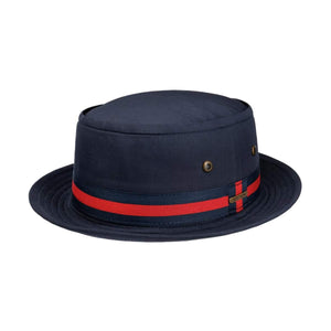 STETSON CLASSIC BAND CLOTH PORK PIE HAT