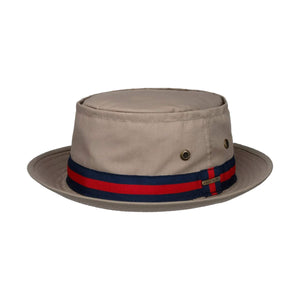 STETSON CLASSIC BAND CLOTH PORK PIE HAT