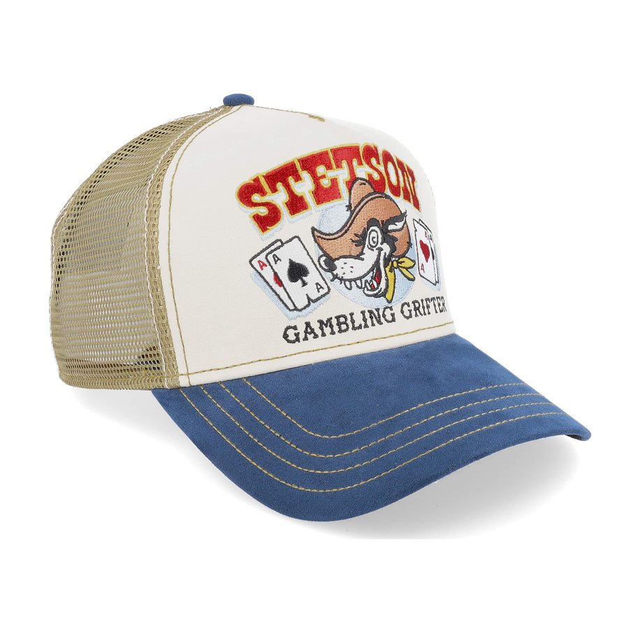 STETSON GAMBLING GRIFTER TRUCKER CAP