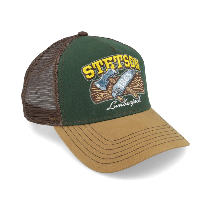 STETSON LUMBERJACK TRUCKER CAP