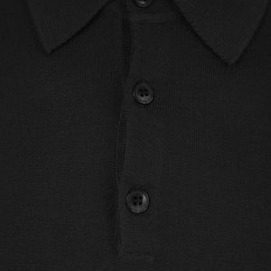 SUNSPEL FINE MERINO WOOL KNIT POLO SHIRT