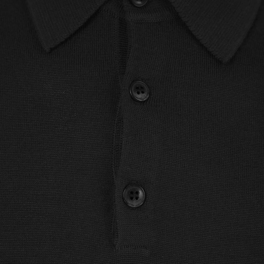 SUNSPEL FINE MERINO WOOL KNIT POLO SHIRT