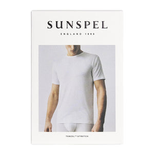 SUNSPEL SUPERFINE CREW NECK COTTON T-SHIRT