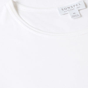 SUNSPEL SUPERFINE CREW NECK COTTON T-SHIRT