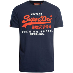 SUPERDRY DUO VINTAGE LOGO T-SHIRT