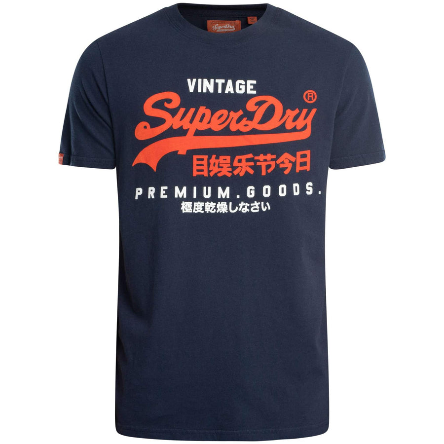 SUPERDRY DUO VINTAGE LOGO T-SHIRT