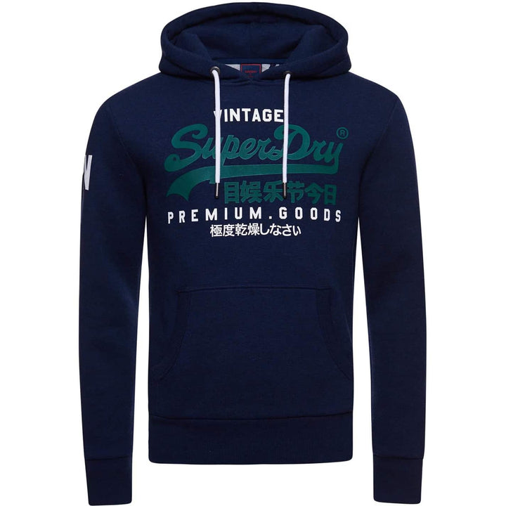 SUPERDRY ORGANIC COTTON VINTAGE LOGO HOODIE