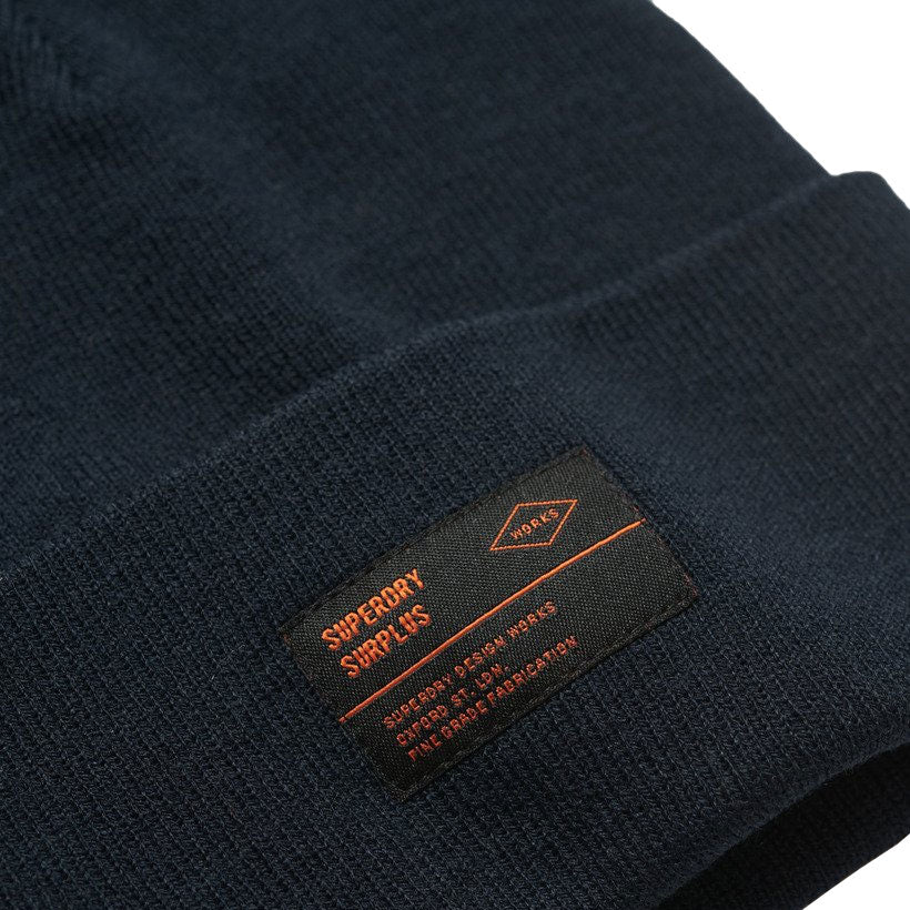 SUPERDRY SURPLUS KNITTED BEANIE HAT