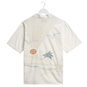WAX LONDON DIDCOT SUMMER APPLIQUE EMBROIDERED SHIRT