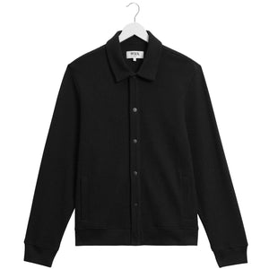 WAX LONDON HAYS JERSEY RIGID WAFFLE OVERSHIRT