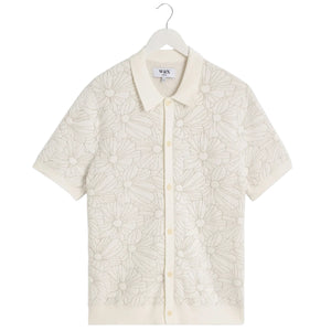 WAX LONDON TELLARO FLOWER JACQUARD SHIRT