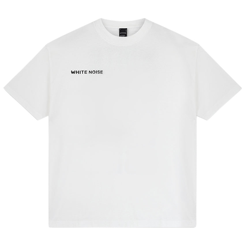 WHITE NOISE BRANDED GRAPHIC T-SHIRT