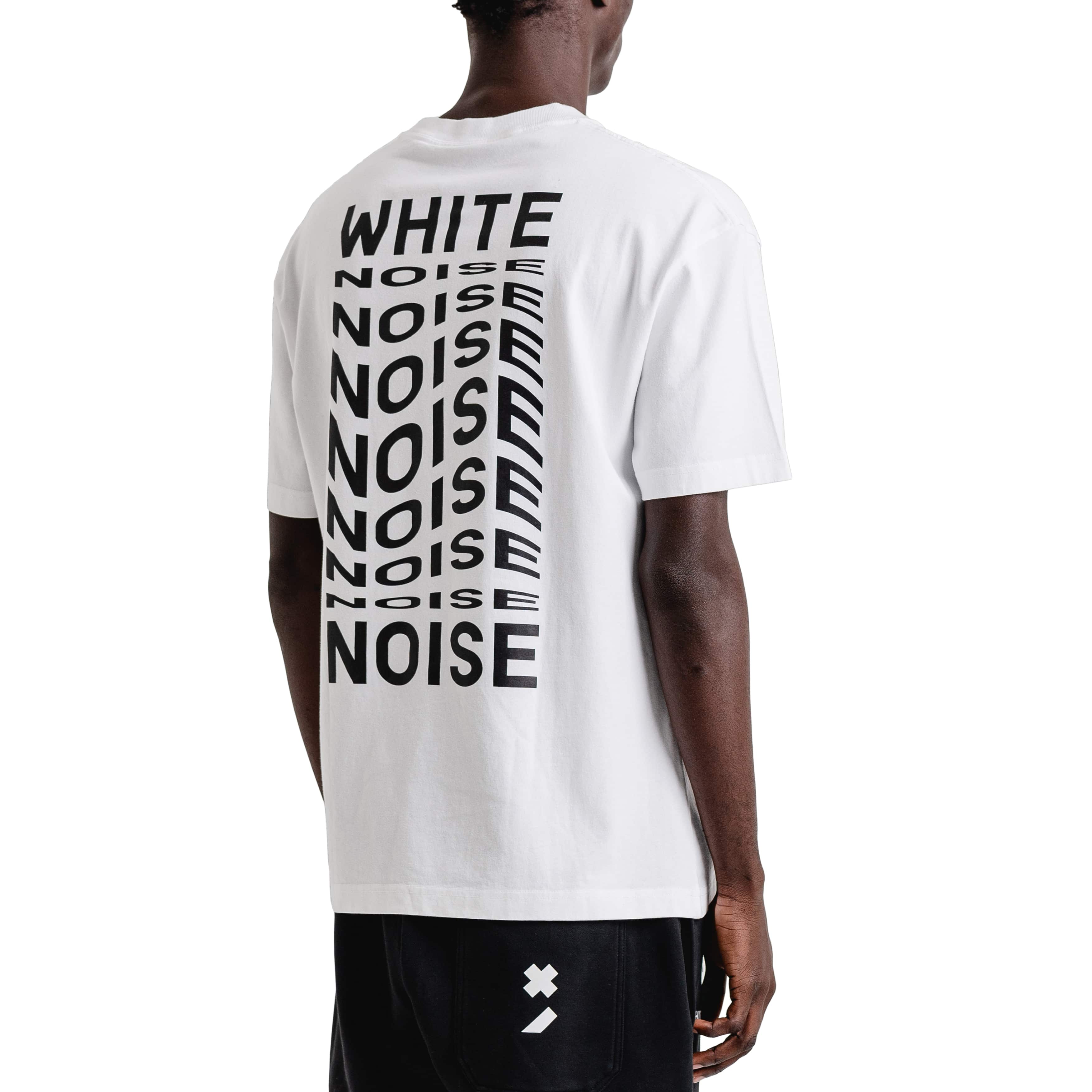 WHITE NOISE BRANDED GRAPHIC T-SHIRT