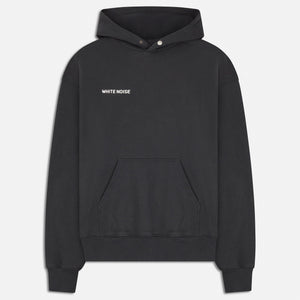 WHITE NOISE BRANDED GRAPHIC HOODIE