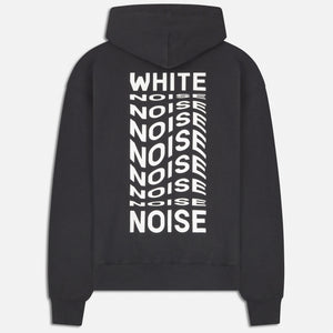 WHITE NOISE BRANDED GRAPHIC HOODIE