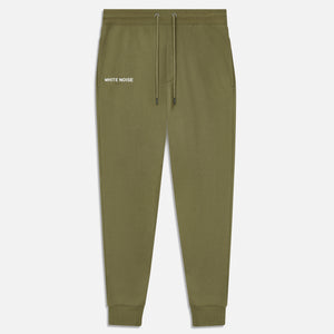 WHITE NOISE LOGO JOGGERS