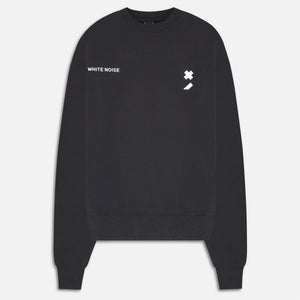 WHITE NOISE TWIN LOGO SWEATSHIRT