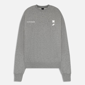 WHITE NOISE TWIN LOGO SWEATSHIRT