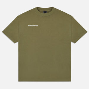 WHITE NOISE BRANDED GRAPHIC T-SHIRT