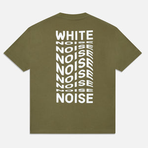 WHITE NOISE BRANDED GRAPHIC T-SHIRT