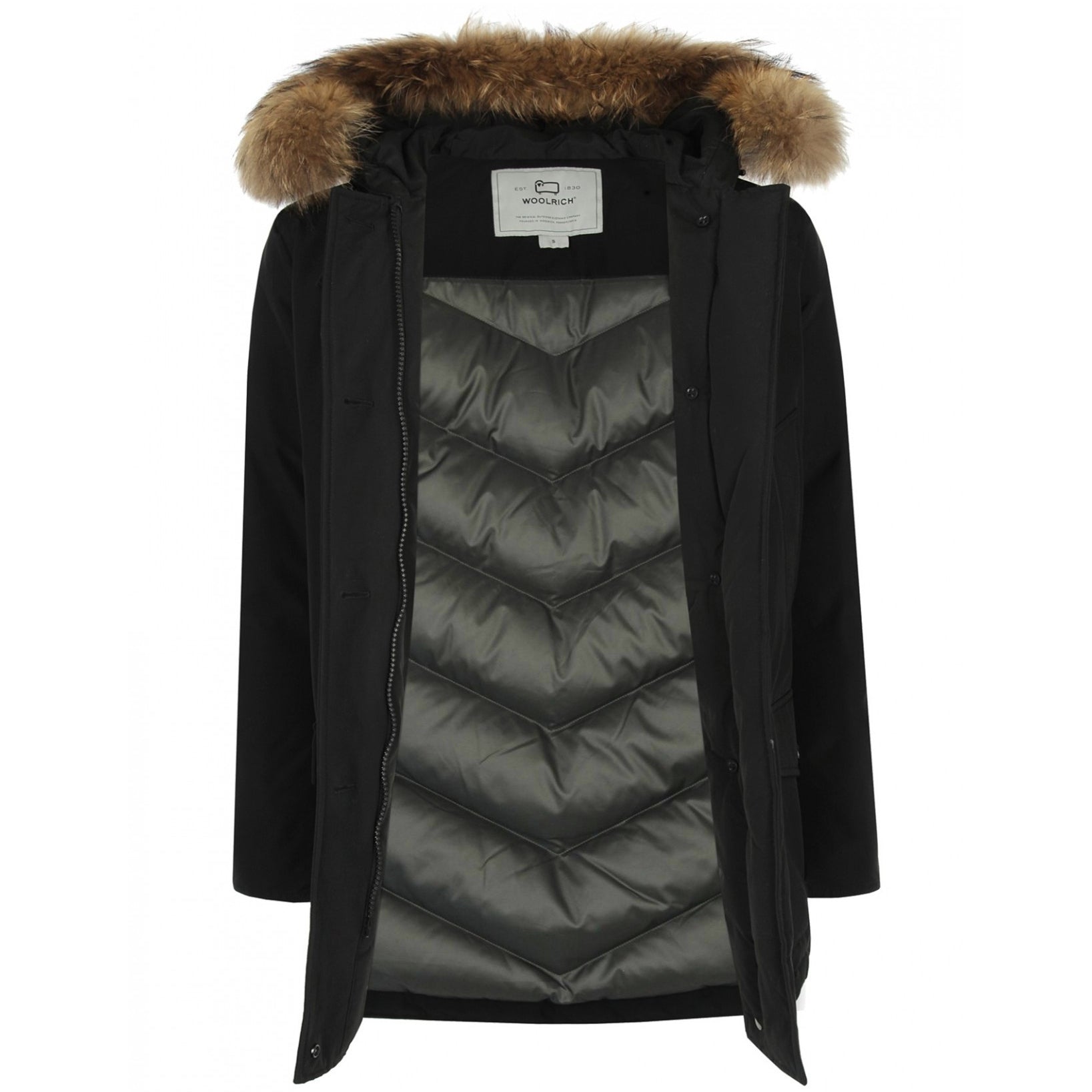 WOOLRICH WOMENS ARCTIC DETACHABLE FUR PARKA