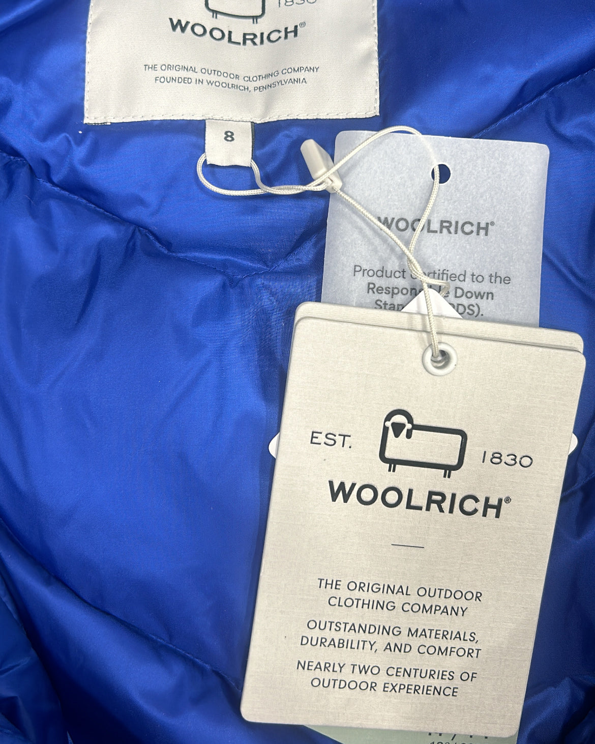 WOOLRICH KIDS BOYS RAMAR CLOTH ARCTIC PARKA