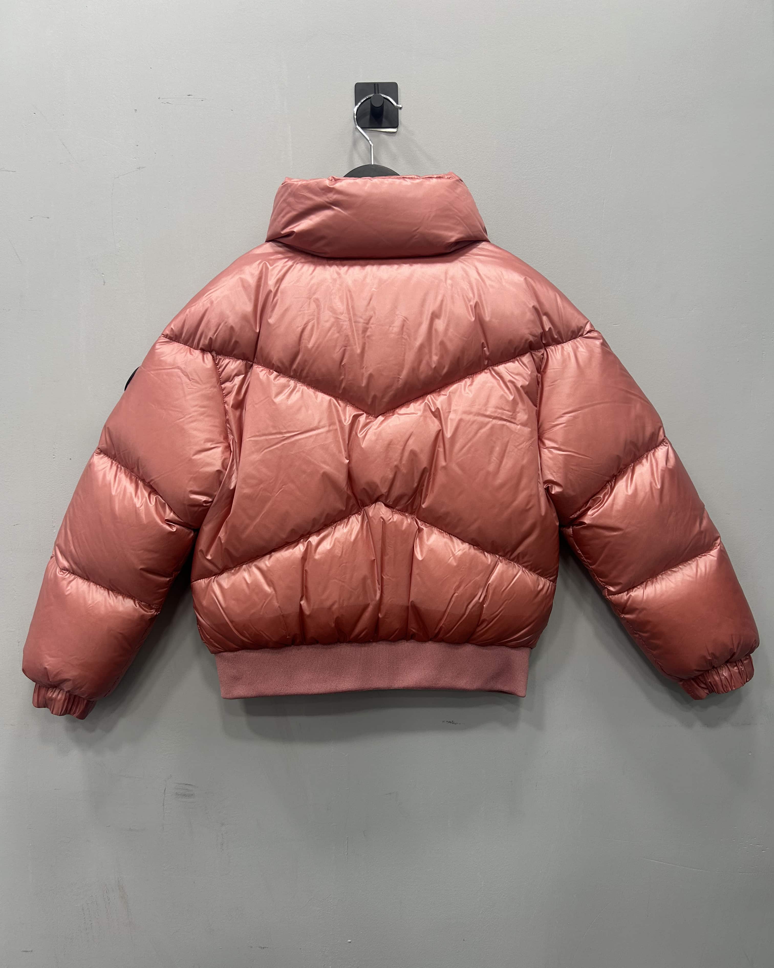 WOOLRICH KIDS GIRLS ALIQUIPPA GLOSSY DOWN JACKET