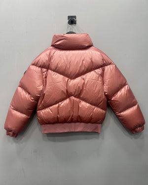 WOOLRICH KIDS GIRLS ALIQUIPPA GLOSSY DOWN JACKET