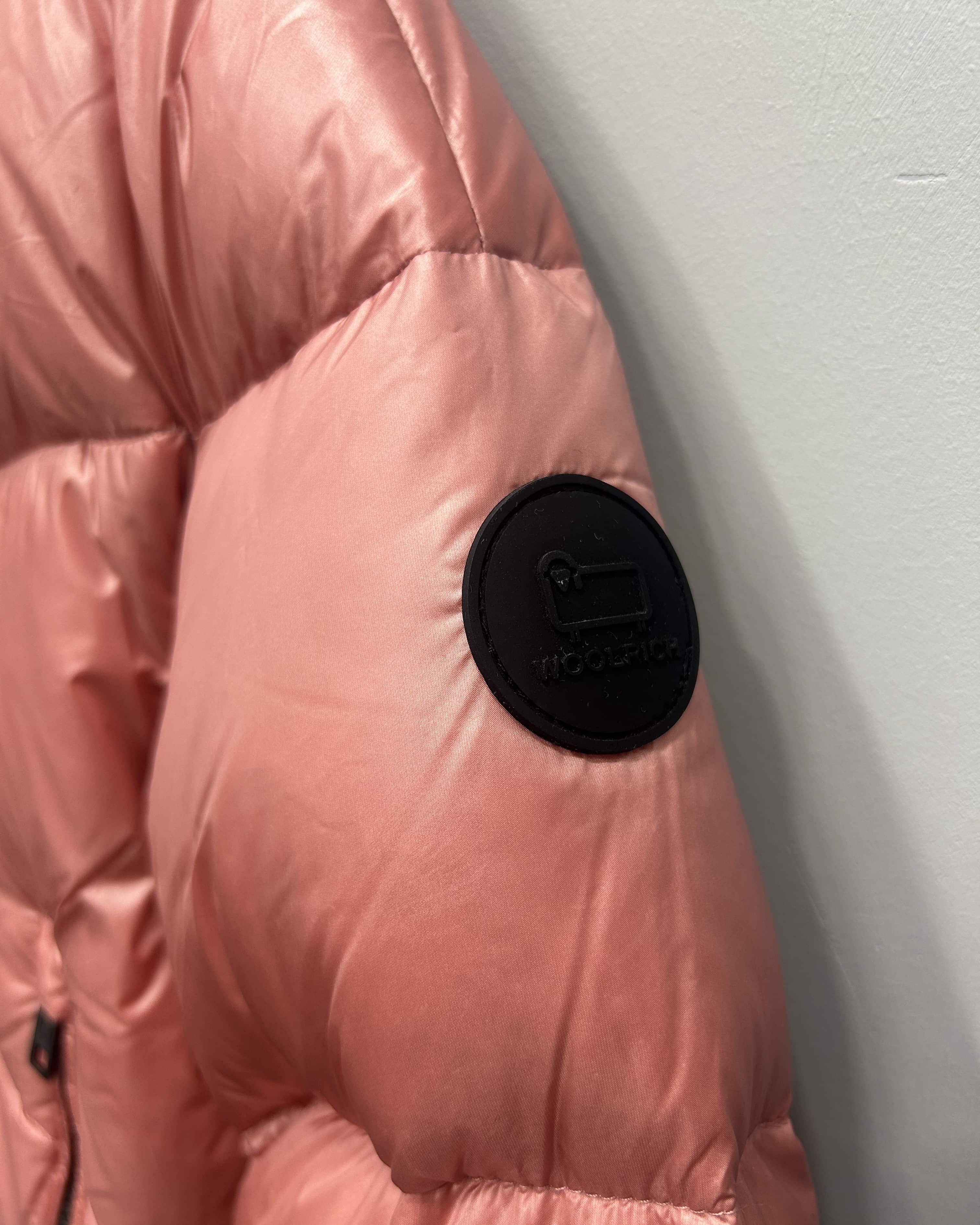 WOOLRICH KIDS GIRLS ALIQUIPPA GLOSSY DOWN JACKET