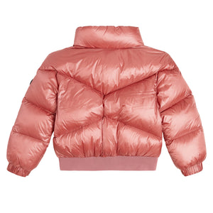 WOOLRICH KIDS GIRLS ALIQUIPPA GLOSSY DOWN JACKET