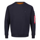 ALPHA INDUSTRIES L/S X-FIT JUMPER 158320B REP BLUE