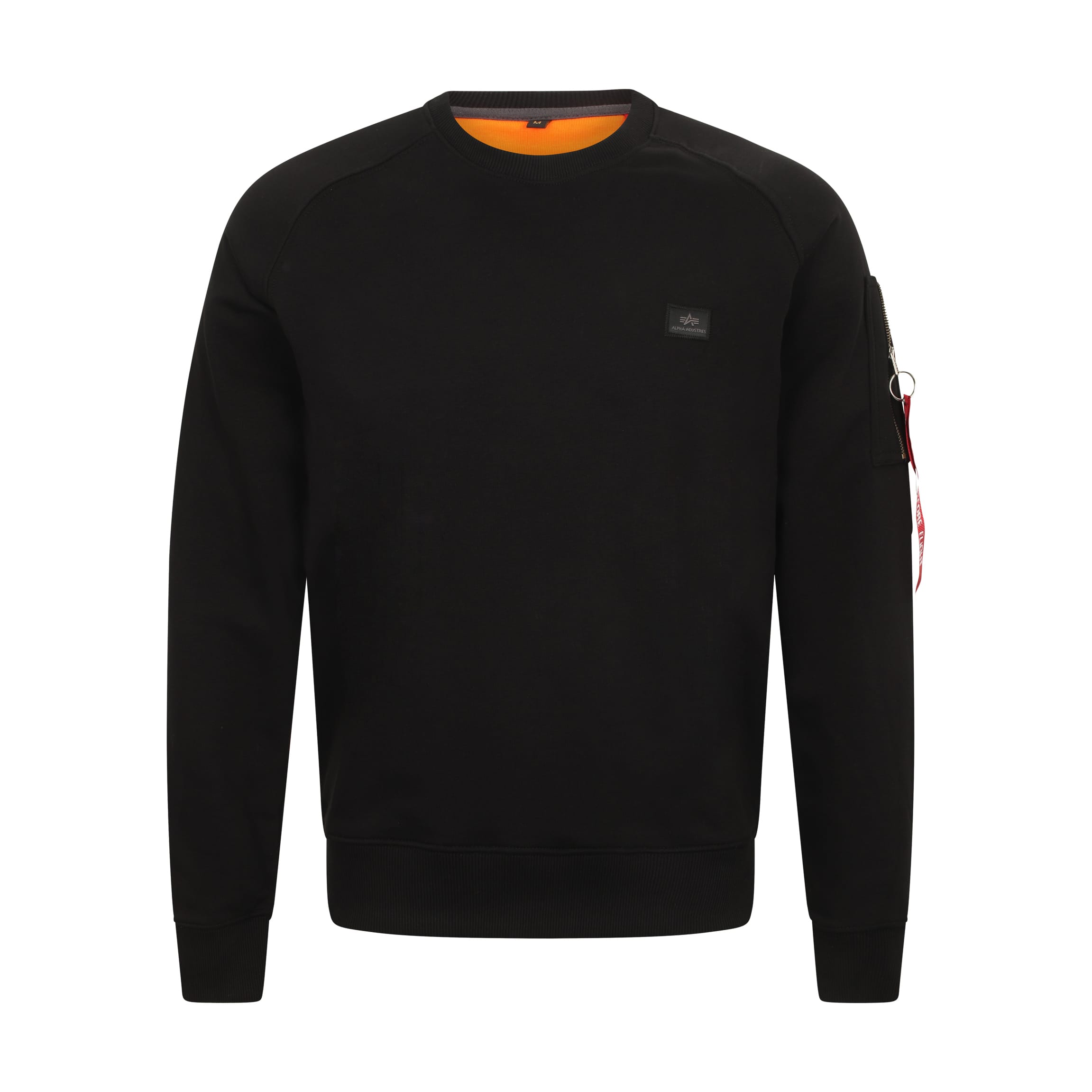 ALPHA INDUSTRIES L/S X-FIT JUMPER 158320B BLACK