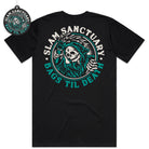 SLAM SANCTUARY BAGS 'TIL DEATH T-SHIRT + AIR FRESHENER