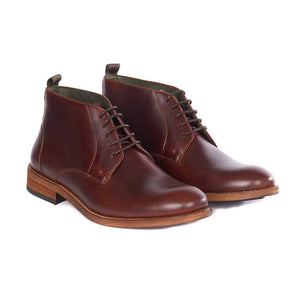 BARBOUR BENWELL LEATHER CHUKKA BOOTS