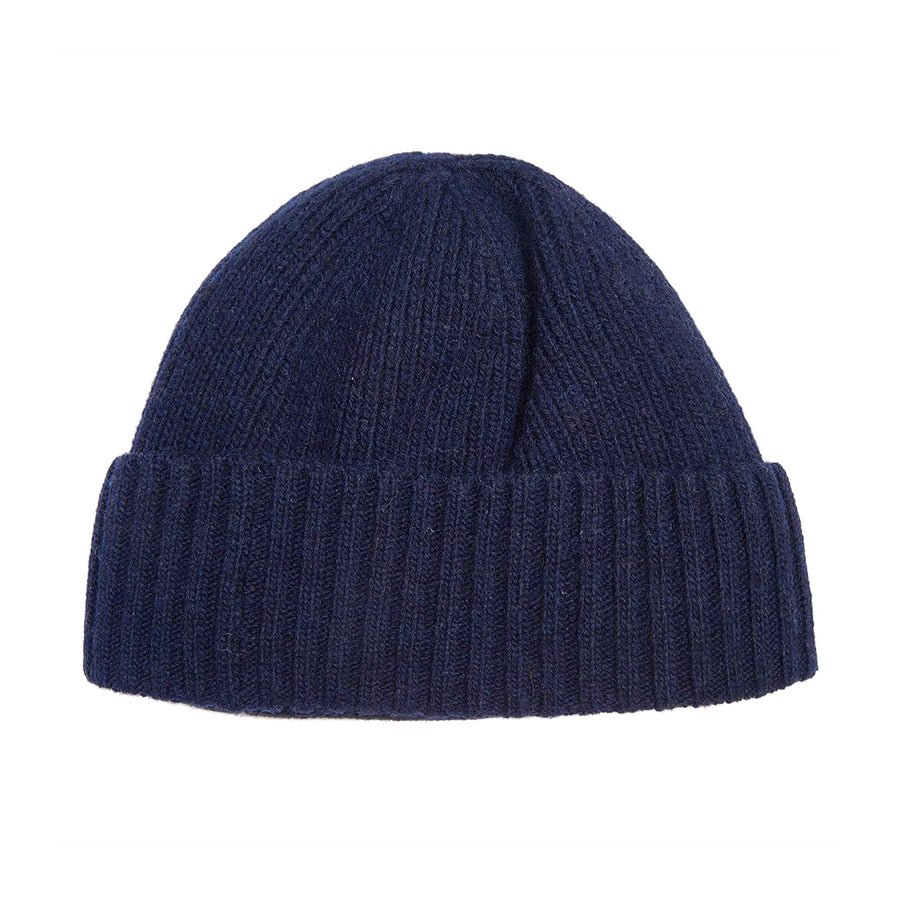 barbour carlton beanie navy