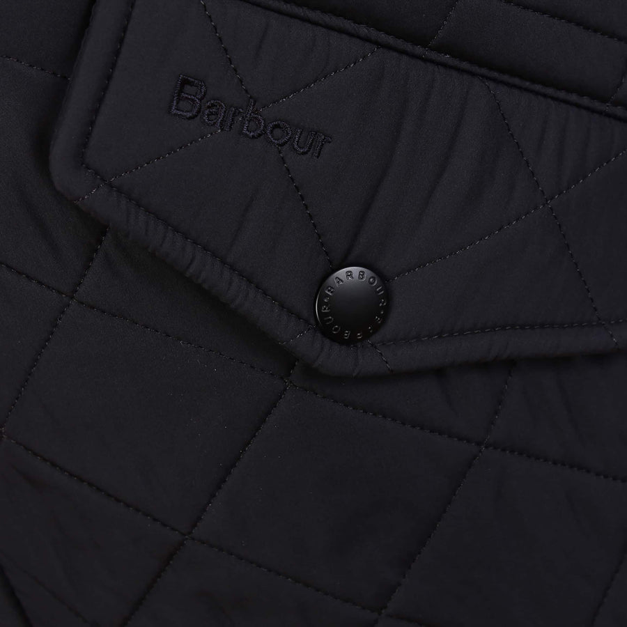 BARBOUR L/S POWELL QUILTED JACKET MQU0281 NAVY
