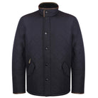 BARBOUR L/S POWELL QUILTED JACKET MQU0281 NAVY