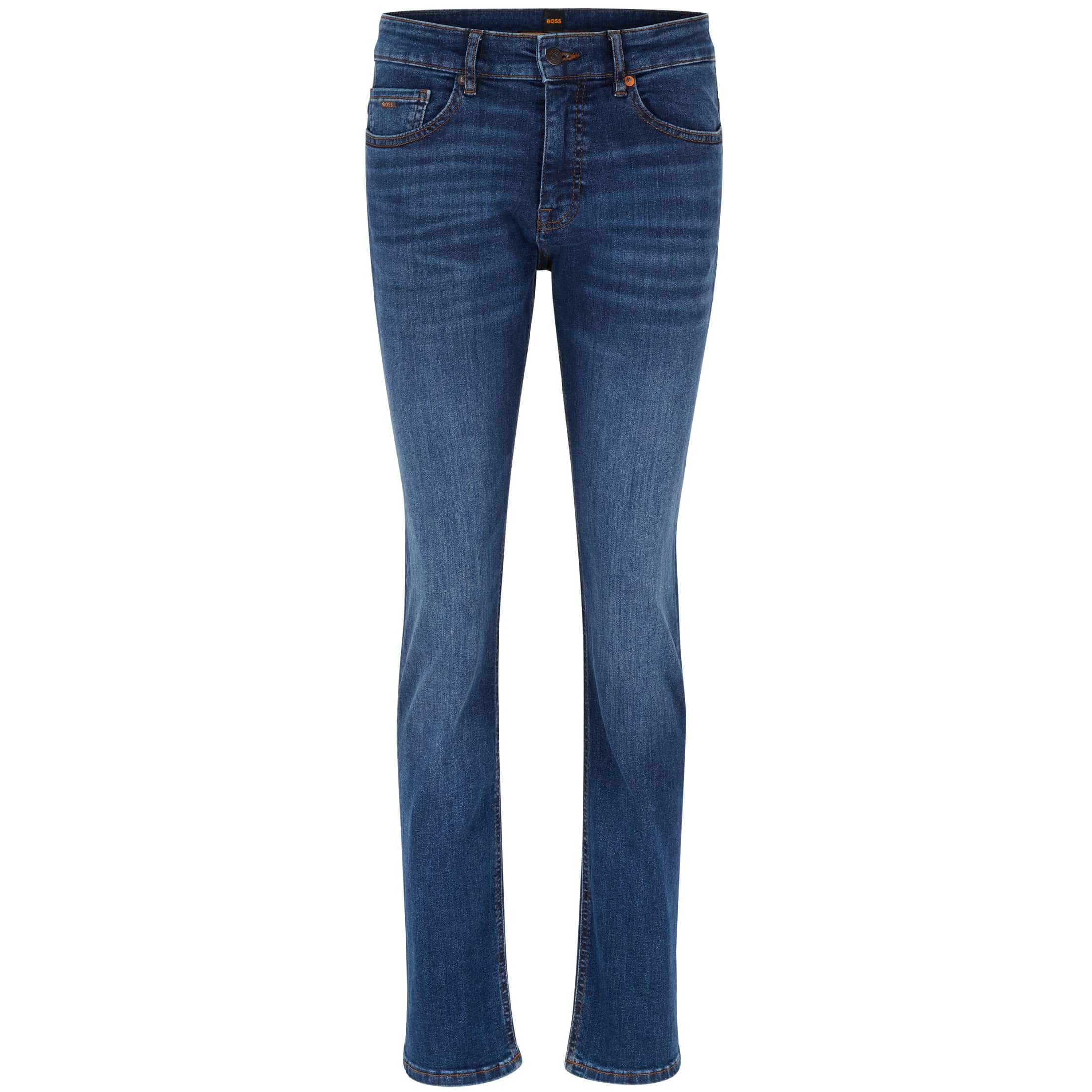 BOSS DELAWARE DC-L-P MOTIVE SUPER STRETCH SLIM FIT JEANS