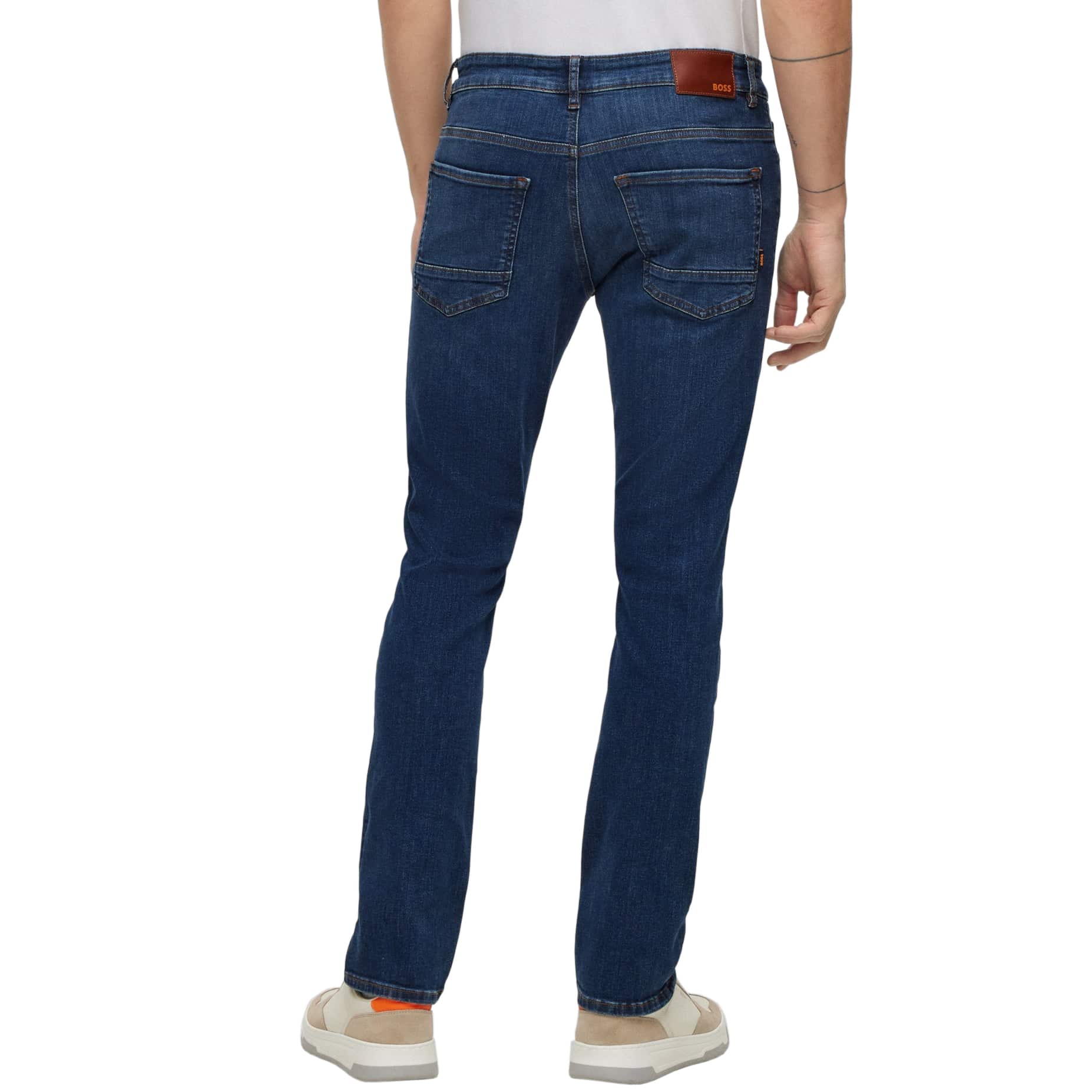 BOSS DELAWARE DC-L-P MOTIVE SUPER STRETCH SLIM FIT JEANS